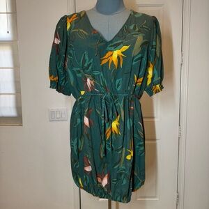 Ava & Viv Plus Size 3X Dress has been ALTERED with elastic bottom hem